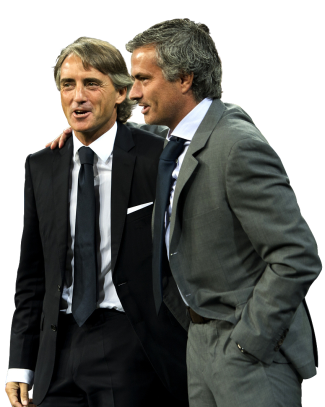 José Mourinho & Roberto Mancini